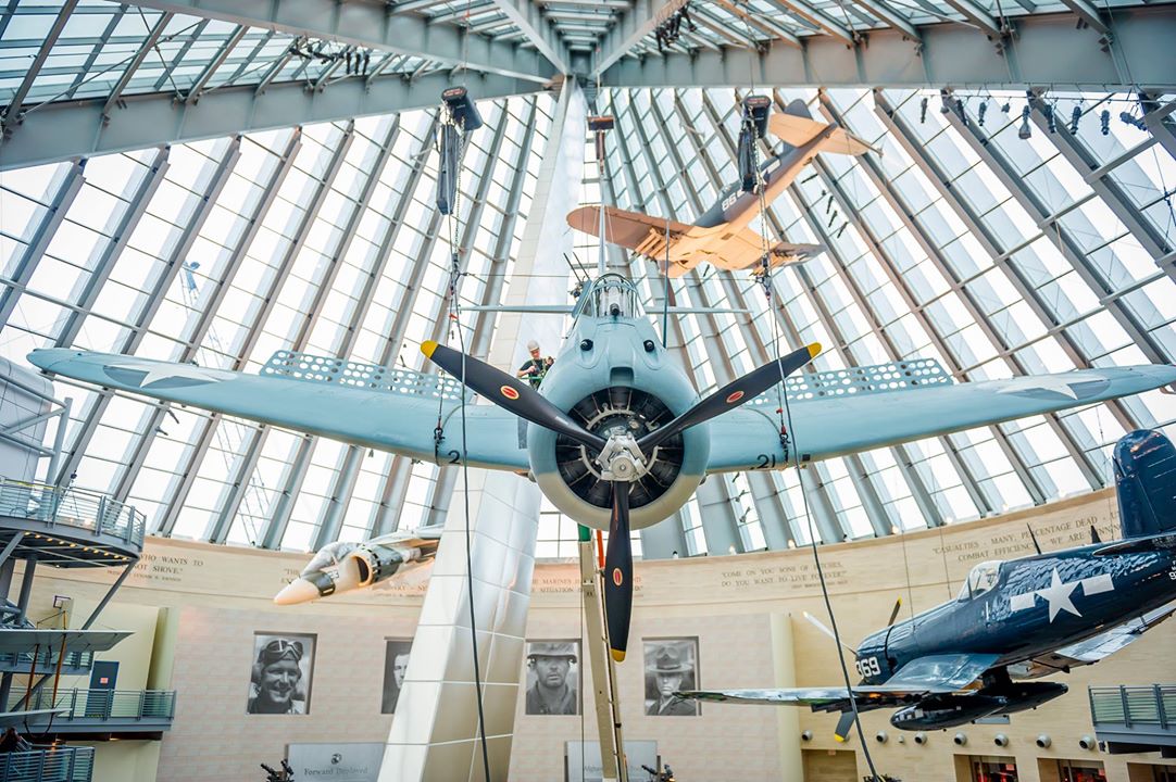 SBD Dauntless aircraft in Leatherneck Gallery