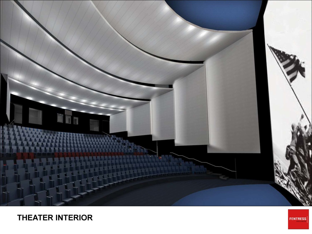 Theater interior rendering