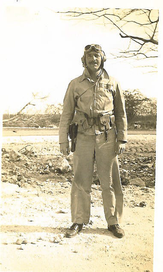 L. D. Everton WWII Pilot Photo