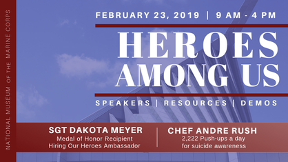 Heroes Among Us Graphic for Social Media
