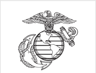 Marine Corps emblem photo