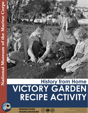 Victory Garden Recipe Activity