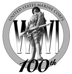 USMC WWI 100th Anniversary logo