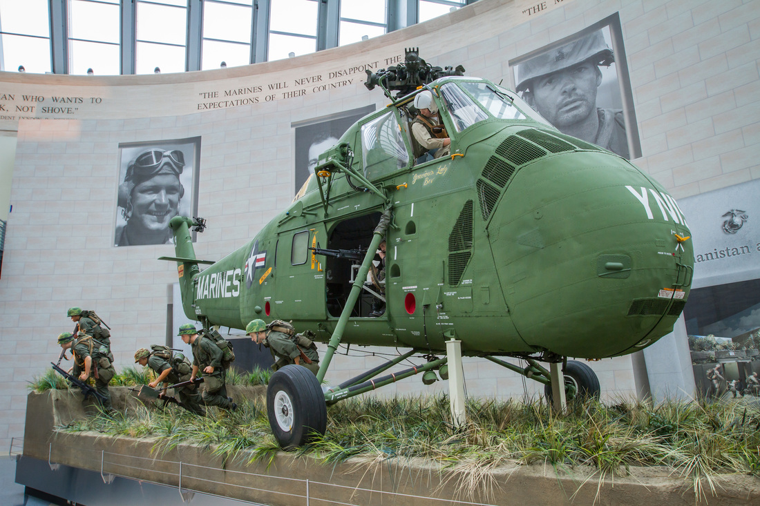 Sikorsky UH-34D in the Museum